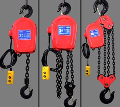 用環(huán)鏈電動葫蘆起吊高爐熱風閥門，省時省力